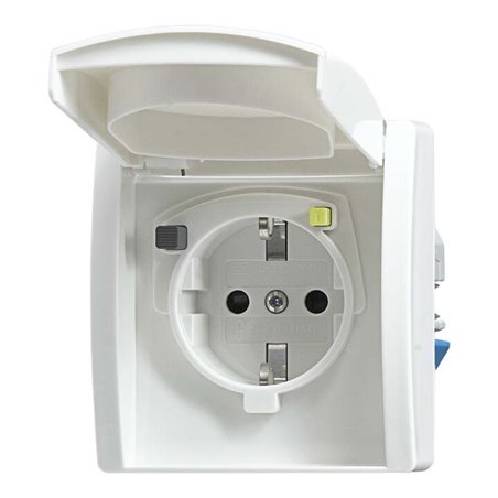 Busch-Jaeger FI-SCHUKOMAT Einsatz alpinweiß 3120 EUGB-44