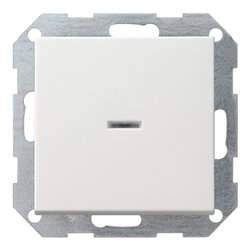 Gira Tast-Kontrollschalt. rwsgl 2pol 012203