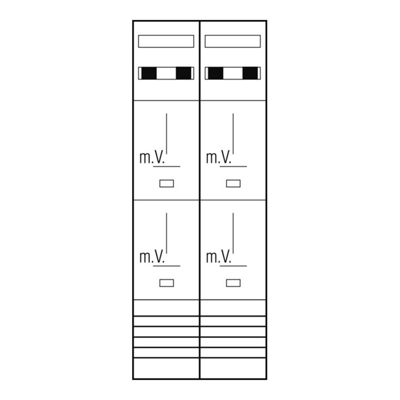 ABN Zählerplatz 3Pkt 4Z Z29140
