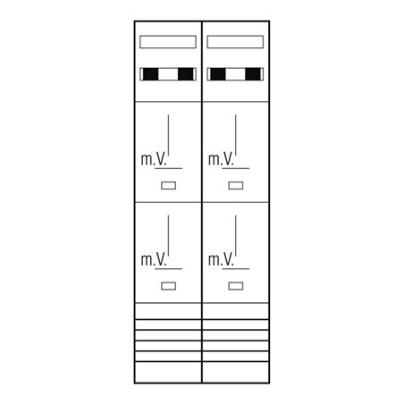 ABN Zählerplatz 3Pkt 4Z Z29140
