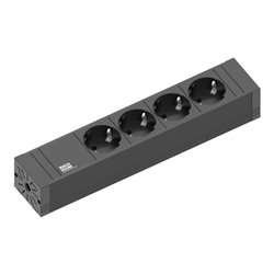 Bachmann Steckdosenleiste 4xSchutzk.2m 420.0017