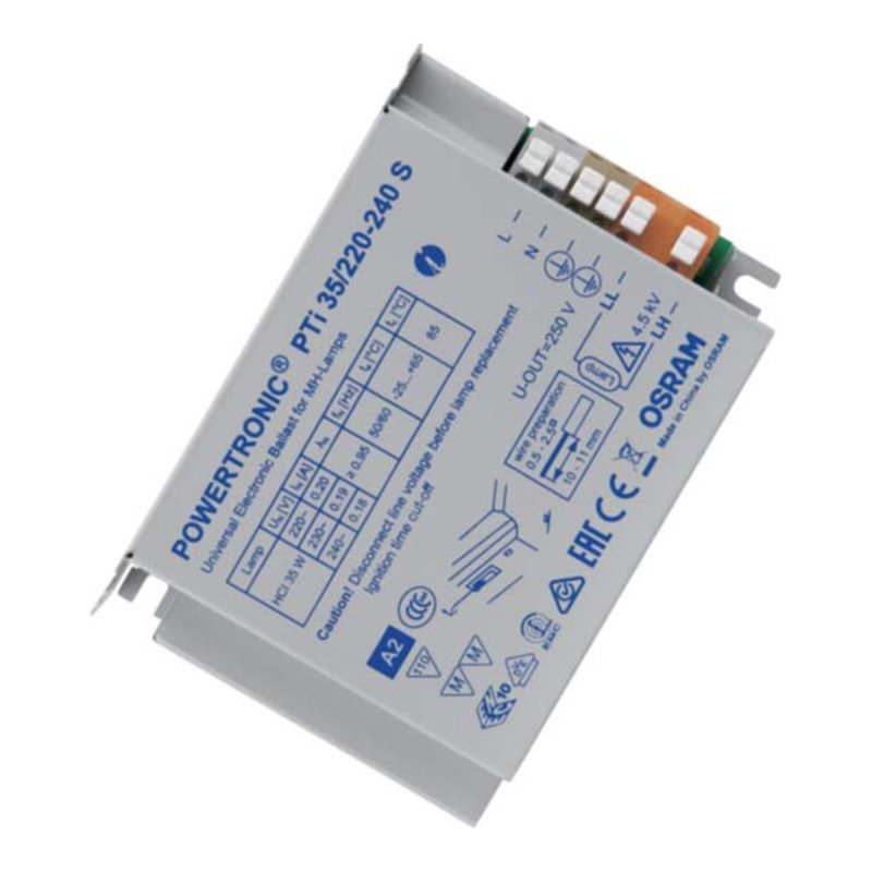OSRAM BETRIEBSGERÄTE Elektronischer Trafo PTi 35/220-240 S