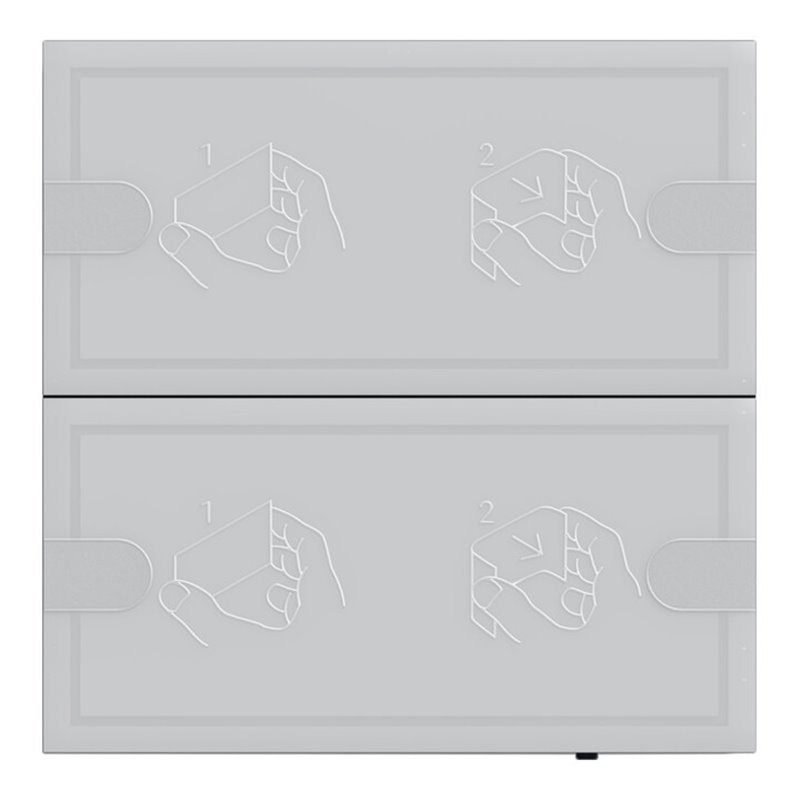 Gira KNX Tastsensor 4 Komf. 2f TS4 anthr. 5002028