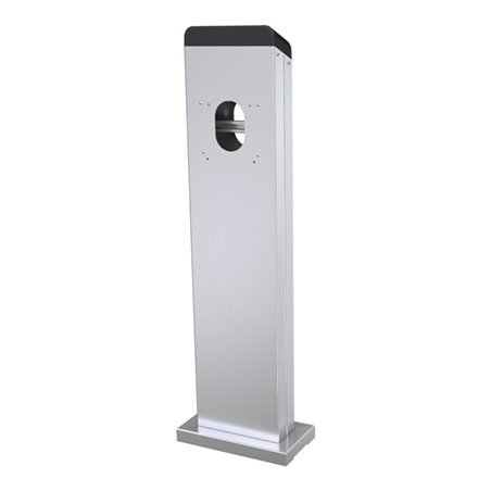 Mennekes E-Mobil. Edelstahlstandsäule f. 2 Stk. AMTRON 18566