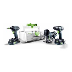 Festool Akku-Combo-Set Montage TID 18/TXS 18/PSC 420/TB 137