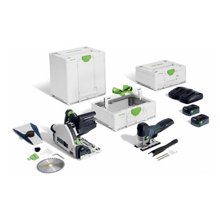Festool Akku-Combo-Set Sägen TSC 55 K/PSC 420/TB M137