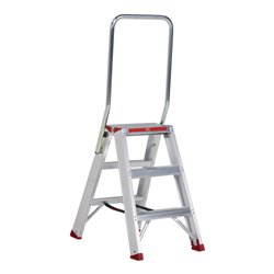 Altrex Stufenstehleiter Sierra beidseitig begehbar SDO mit Bügel