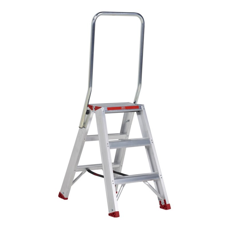 Altrex Stufenstehleiter Sierra beidseitig begehbar SDO mit Bügel