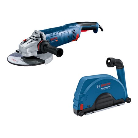Bosch Combi-Set GWS 24-230 JZ + GDE 230 FC-S
