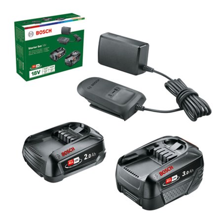 Bosch Starter-Set Starter-Set 18V (2.0Ah + 3.0Ah + AL 18V-20)