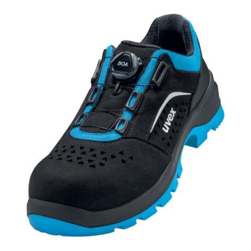 Uvex Sicherheitshalbschuhe S1P SRC uvex 2 xenova® aus BOA® Fit System, uvex xenova® Kunststoffkappe