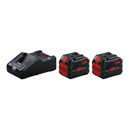 Bosch Starter-Set 2 x ProCORE18V 12.0Ah + GAL 18V-160