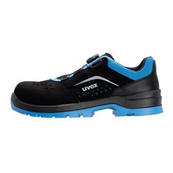 Uvex Sicherheitshalbschuhe S1P SRC uvex 2 xenova® aus BOA® Fit System, uvex xenova® Kunststoffkappe