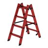 MUNK Stufen-Stehleiter, beidseitig begehbar GFK