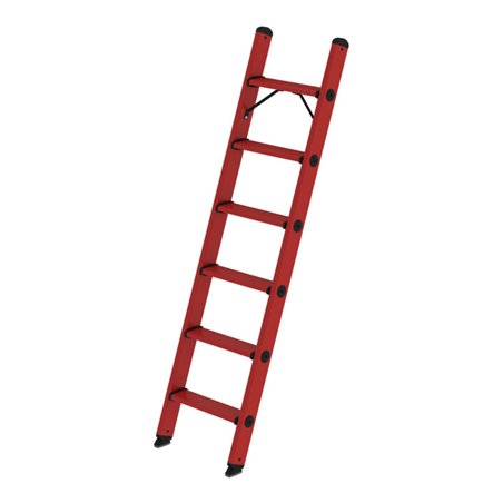 MUNK Stufen-Anlegeleiter GFK ohne Traverse
