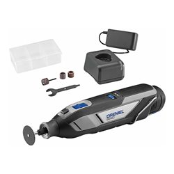 DREMEL® Kabelloses Multifunktionswerkzeug 8240, 1x 12-V-2Ah-Akku, 5 Zubehöre