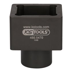 KS Tools 1/2 Zoll Klemmmuttern-Stecknuss