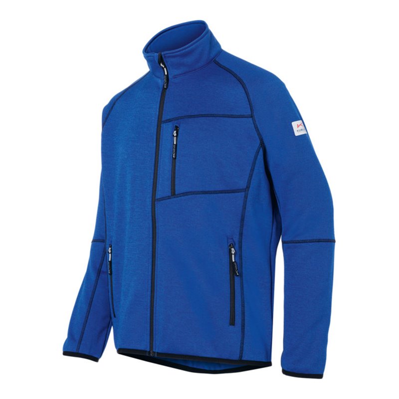 Kübler Fleecejacke Sweat kbl.blau Form 1542