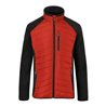 Kübler Hybridjacke mittelrot/dunkelgrau Form 1342