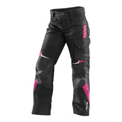 Kübler Kinderhose KIDZ schwarz/pink Form 2224