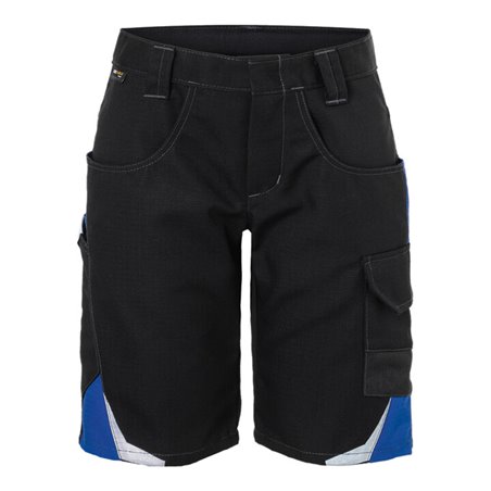 Kübler Kindershorts KIDZ schwarz/kbl.blau Form 2724