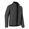 Kübler Strick Fleecejacke dunkelgrau Form 1742