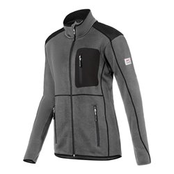 Kübler Strickjacke Damen anthrazit/schwarz Form 1444