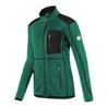 Kübler Strickjacke Damen moosgrün/schwarz Form 1444