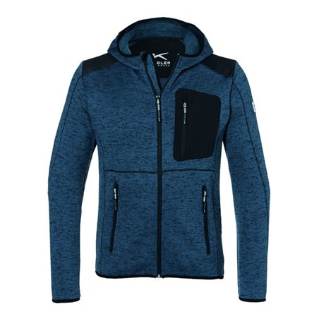 Kübler Strickjacke Light dunkelblau/schwarz Form 1441