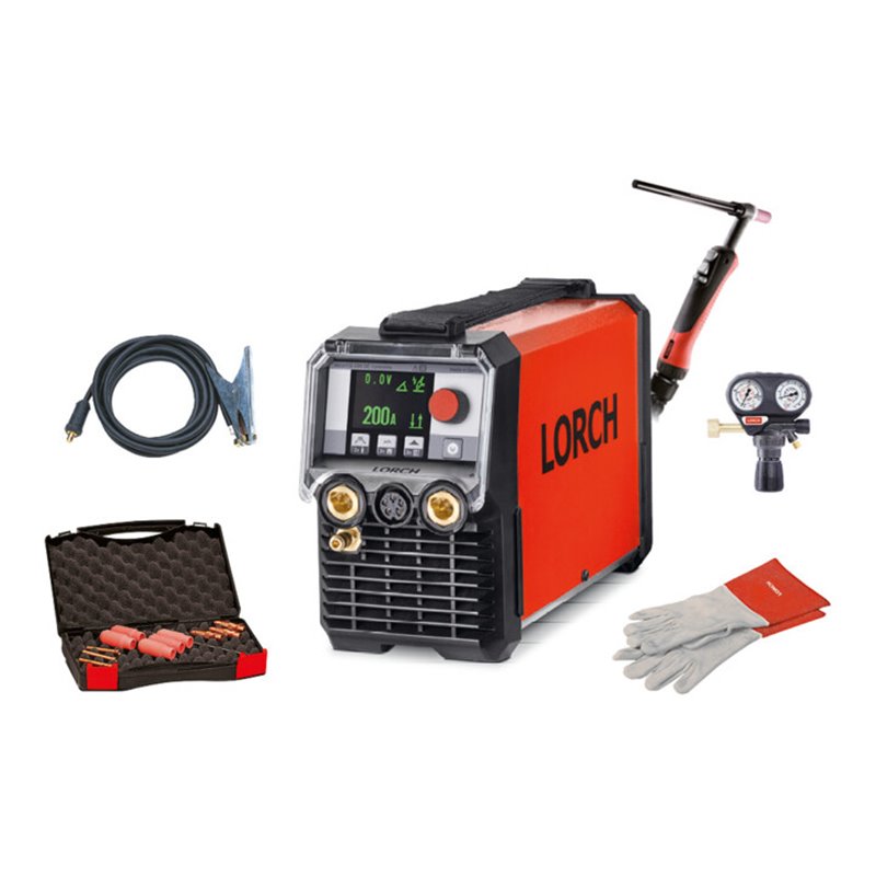 Lorch WIG-Schweißgerät MicorTIG 200 ControlPro für Werkstatt