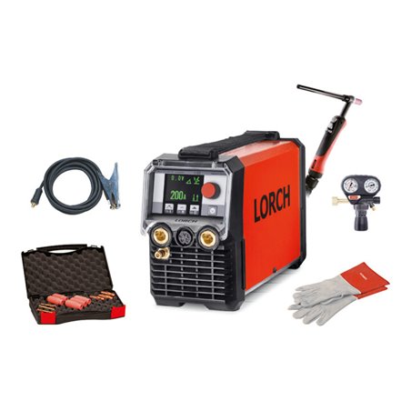 Lorch WIG-Schweißgerät MicorTIG 200 ControlPro für Werkstatt
