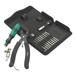 Wera Kettennieter Werkstatt-Set 9532, 20-teilig