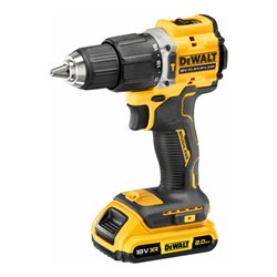 Dewalt Akku-Schlagbohrschrauber 18 Volt, mit 2 Akkus und Schnellladegerät, in T STAK-Box