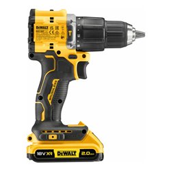 Dewalt Akku-Schlagbohrschrauber 18 Volt, mit 2 Akkus und Schnellladegerät, in T STAK-Box