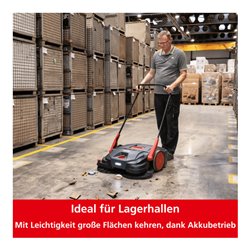 Starmix Kehrmaschine Durosweep 77 Pro 18V
