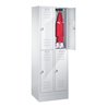 C+P Spind doppelstöckig Serie 128, Garderobenschrank