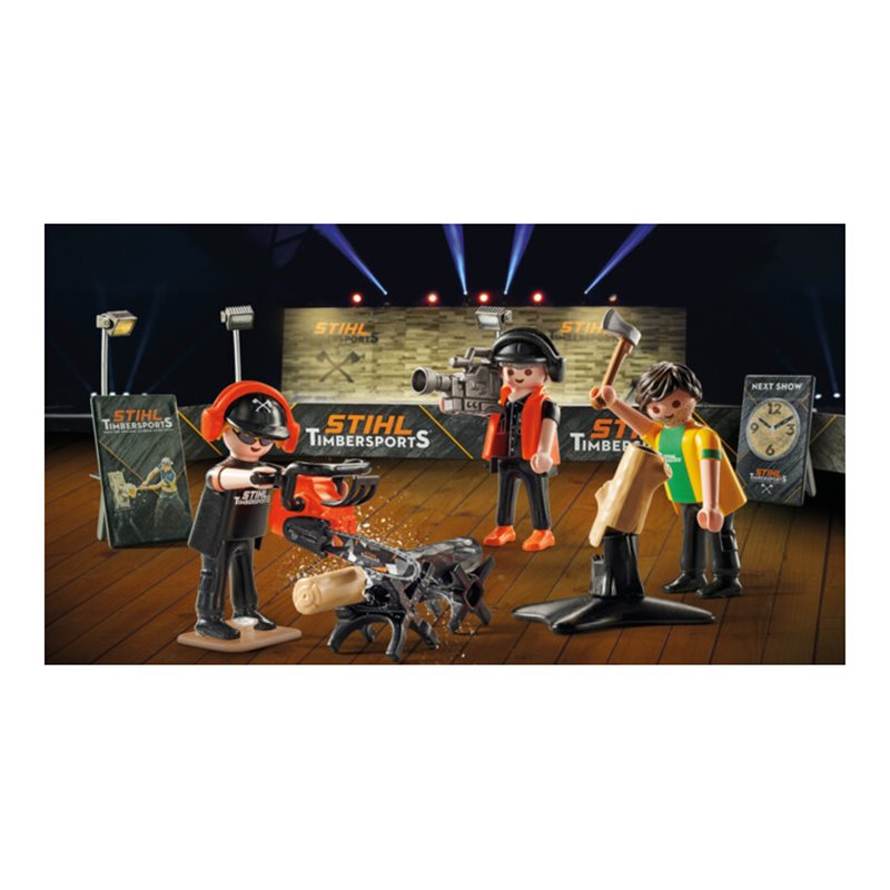 STIHL Playmobil Set TIMBERSPORTS® Edition