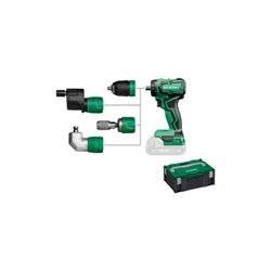 HiKOKI Akku-Bohrschrauber Quick DS18DDQ (Basic) (HSC II) inkl. Zubehör