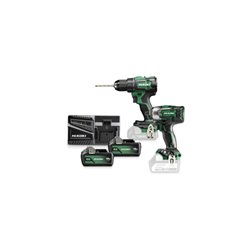 HiKOKI Combo-Kit Akku Schlagschrauber + Schlagbohrschrauber KC18DE
