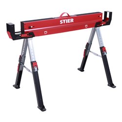 STIER Premium Falt-Arbeitsbock Sägebock höhenverstellbar 590 kg (Single)