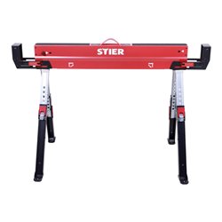STIER Premium Falt-Arbeitsbock Sägebock höhenverstellbar 590 kg (Single)