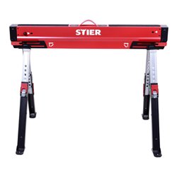 STIER Premium Falt-Arbeitsbock Sägebock höhenverstellbar 590 kg (Single)