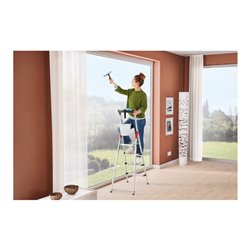 Hailo Alu-Sicherheits-Stehleiter L80 ComfortLine