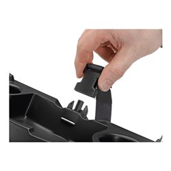 Hailo Alu-Sicherheits-Stehleiter L80 ComfortLine