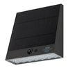 Brennenstuhl Solar LED Strahler SOL 1000 Plana / LED Wandleuchte für außen mit Bewegungsmelder (Solarlampe IP54, 1000lm, 4 versc
