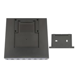 Brennenstuhl Solar LED Strahler SOL 1000 Plana / LED Wandleuchte für außen mit Bewegungsmelder (Solarlampe IP54, 1000lm, 4 versc