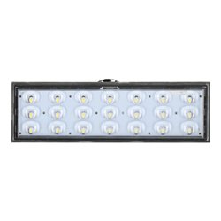 Brennenstuhl Solar LED Strahler SOL 1000 Plana / LED Wandleuchte für außen mit Bewegungsmelder (Solarlampe IP54, 1000lm, 4 versc