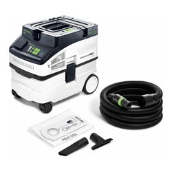 Festool Absaugmobil CLEANTEC CT 15, 350 – 1200 W, 3700 l/min