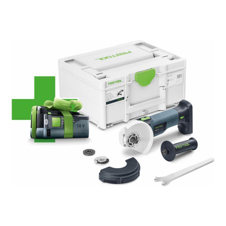 Festool Akku-Winkelschleifer AGC 18-125 EB-Basic-5,0