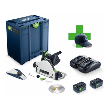 Festool Akku-Tauchsäge TSC 55 KEBI-Plus/XL100Y Limited Edition 18V